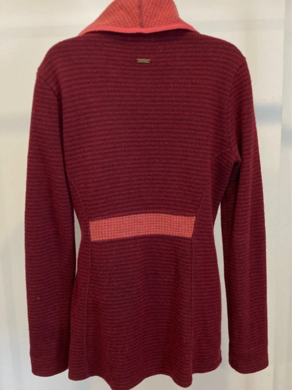 Prana Striped Wool Blend Jacket / M